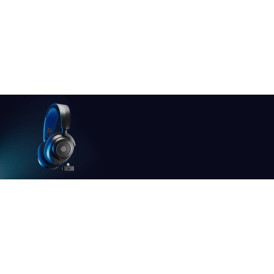 Steelseries Arctis Nova 7P Casque Avec fil &sans fil Arceau Jouer USB Type-C Bluetooth Noir, Bleu