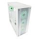 LC-Power LC-810W-ON unité centrale Midi Tower Blanc