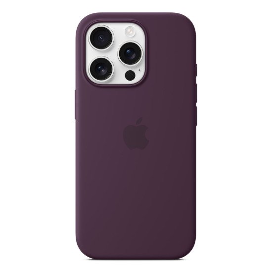 Apple Coque en silicone avec MagSafe pour iPhone 16 Pro - Prune