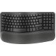 Logitech Wave Keys for Business clavier RF sans fil + Bluetooth QWERTZ Suisse Graphite