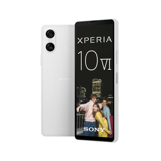 Sony Xperia 10 VI 5G 15,5 cm (6.1") Double SIM Android 14 8 Go 128 Go 5000 mAh Blanc