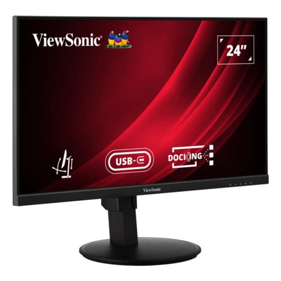 Viewsonic VG Series VG2409U-2 écran PC 60,5 cm (23.8") 1920 x 1080 pixels Full HD LED Noir