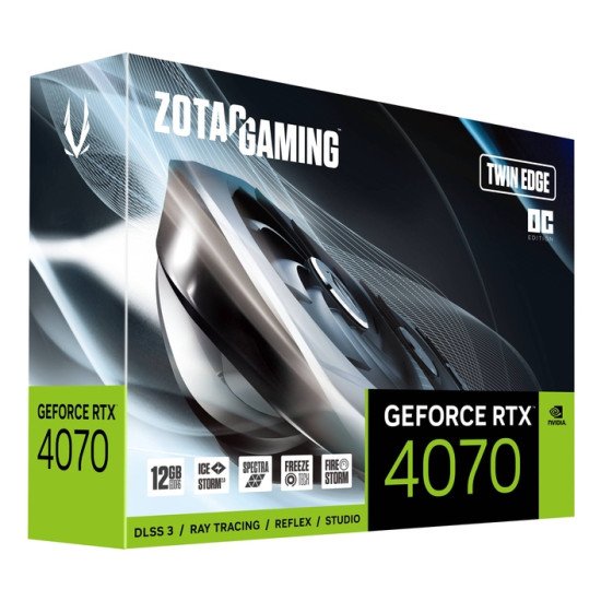 Zotac ZT-D40740H-10M carte graphique NVIDIA GeForce RTX 4070 12 Go GDDR6