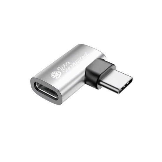 Alcasa USB-AD400 changeur de genre de câble USB 4.0 Gen.3x2 USB-C Argent