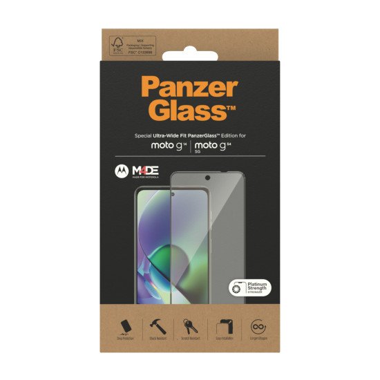 PanzerGlass Motorola Moto G14/G54 Protection d'écran transparent 1 pièce(s)