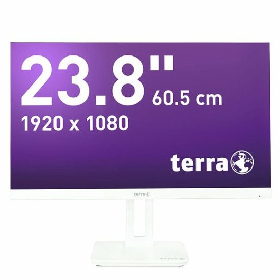 Wortmann AG TERRA 3030222 écran PC 60,5 cm (23.8") 1920 x 1080 pixels Full HD LCD Blanc