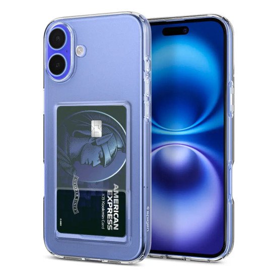 Spigen Crystal Slot coque de protection pour téléphones portables 17 cm (6.7") Housse Transparent