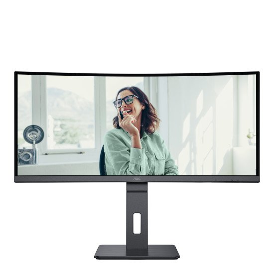 AOC CU34P3CV écran PC 86,4 cm (34") 3440 x 1440 pixels UltraWide Quad HD LED Noir