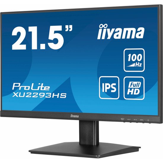 iiyama ProLite XU2293HS-B6 écran PC 54,6 cm (21.5") 1920 x 1080 pixels Full HD LED Noir