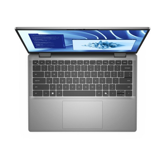 DELL Latitude 7455 Qualcomm Snapdragon X1E-80-100 Ordinateur portable 35,6 cm (14") Écran tactile Quad HD+ 32 Go LPDDR5x-SDRAM 512 Go SSD Wi-Fi 7 (802.11be) Windows 11 Pro Gris