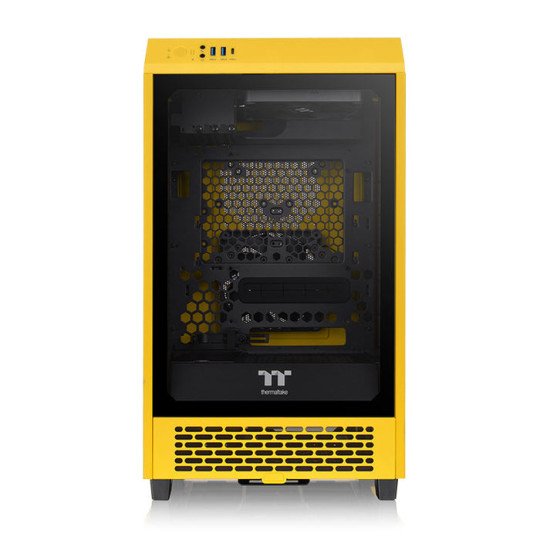 Thermaltake CA-1X9-00S4WN-00 unité centrale Mini Tower Jaune