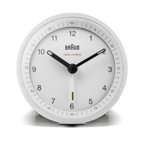 Braun BC07W-DCF Réveil à quartz Blanc