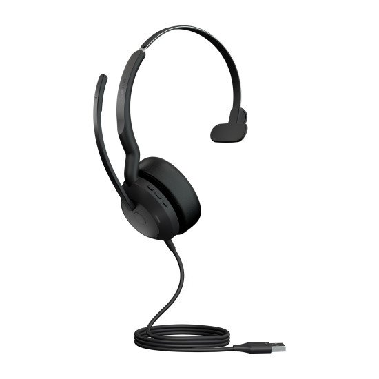 Jabra 25089-889-999 écouteur/casque Avec fil Arceau Bureau/Centre d'appels USB Type-A Noir