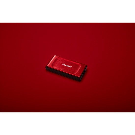 Kingston Technology 1To SSD externe XS1000 USB 3.2 Gen 2, Rouge