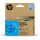 HP 937e Cartouche d'encre authentique Cyan EvoMore