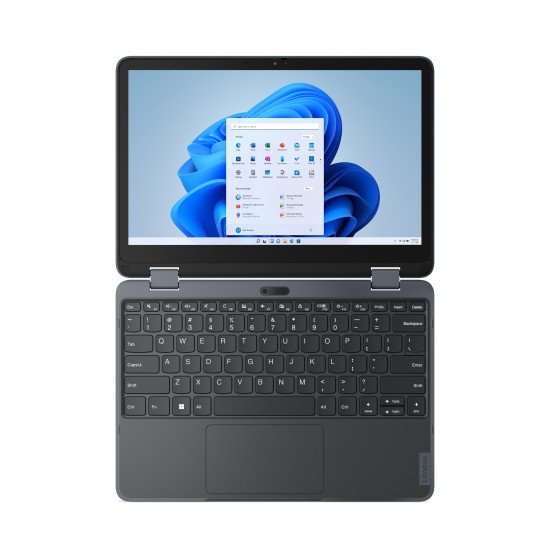 Lenovo 300w Yoga Gen 4 Intel® N N100 Hybride (2-en-1) 29,5 cm (11.6") Écran tactile HD 4 Go LPDDR5-SDRAM 128 Go SSD Wi-Fi 6 (802.11ax) Windows 11 Pro Academic Gris