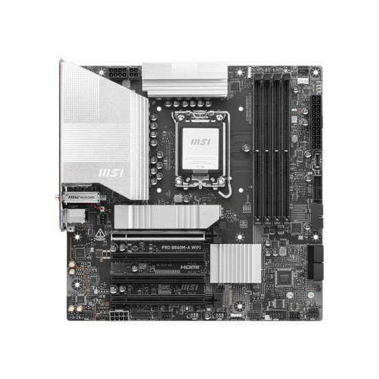 MSI PRO B860M-A WIFI carte mère Intel B860 LGA 1851 (Socket V1) micro ATX