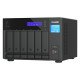 QNAP TVS-h674T-i5-32G NAS Tower Intel® Core™ i5 i5-12400 32 Go DDR4 0 To HDD QuTS hero Noir