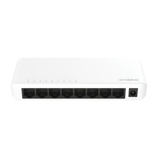 Strong SW8000P commutateur réseau Gigabit Ethernet (10/100/1000) Blanc