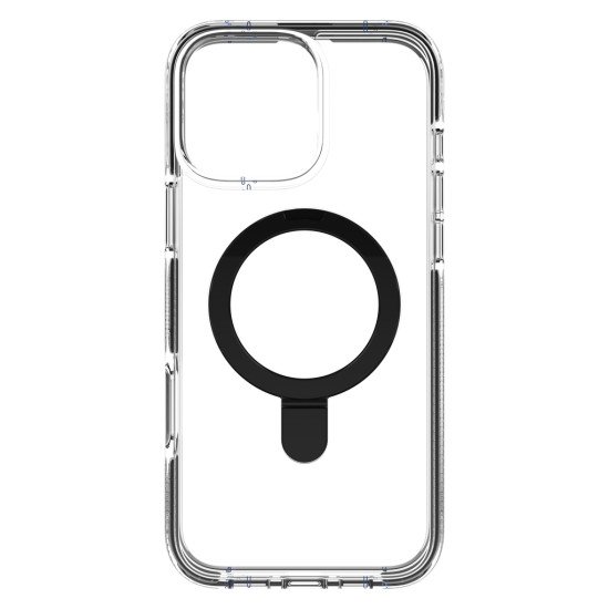 ZAGG Santa Cruz Snap coque de protection pour téléphones portables 17,5 cm (6.9") Housse Noir, Transparent