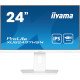 iiyama ProLite XUB2497HSN-W1 écran PC 60,5 cm (23.8") 1920 x 1080 pixels Full HD LED Blanc