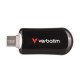 Verbatim 30225 lecteur USB flash 128 Go USB Type-C 3.2 Gen 1 (3.1 Gen 1) Noir