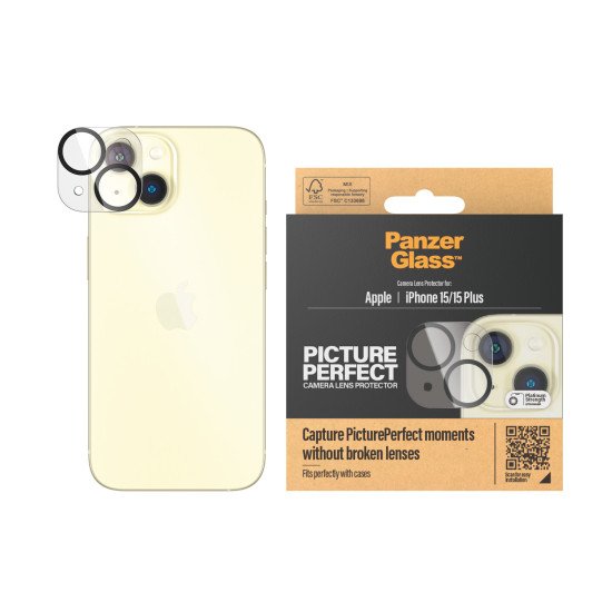 PanzerGlass Camera Protector Protection d'écran transparent Apple 1 pièce(s)