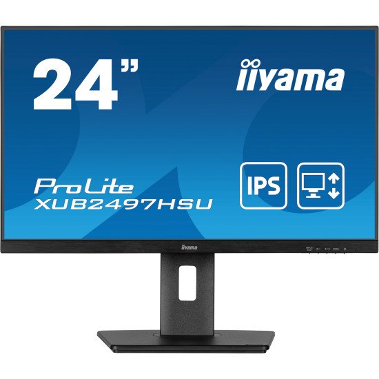 iiyama XUB2497HSU-B2 écran PC 60,5 cm (23.8") 1920 x 1080 pixels Full HD LED Noir