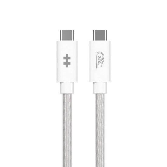 HYPER HyperDrive Next câble USB USB4 Gen 3x2 1,2 m USB C Blanc