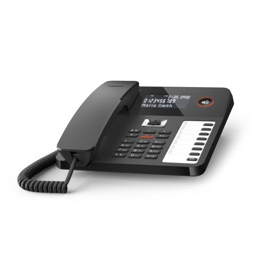 Gigaset DESK 800A Téléphone DECT Noir