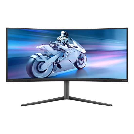 Philips Evnia 34M2C6500/00 écran PC 86,4 cm (34") 3440 x 1440 pixels Wide Quad HD QDOLED Gris