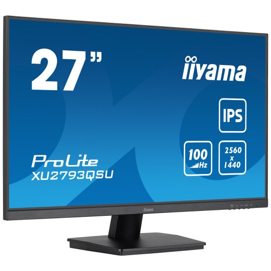 iiyama ProLite XU2793QSU-B7 LED display 68,6 cm (27") 2560 x 1440 pixels Wide Quad HD Noir