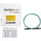 StarTech.com MPO12PL2M câble de fibre optique 2 m MPO/MTP OM3 Couleur aqua