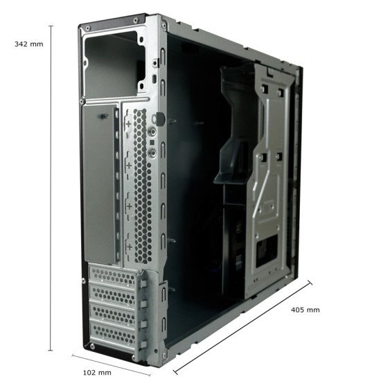 LC-Power LC-1406MB-TFX-ON unité centrale Micro Tower Noir