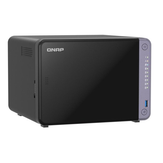 QNAP TS-632X-4G serveur de stockage NAS Tower Alpine Alpine AL-524 4 Go DDR4 QNAP QTS Noir