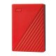 Western Digital My Passport WDBR9S0060BRD-WESN disque dur externe 6 To 2.5" Micro-USB B 3.2 Gen 1 (3.1 Gen 1) Rouge