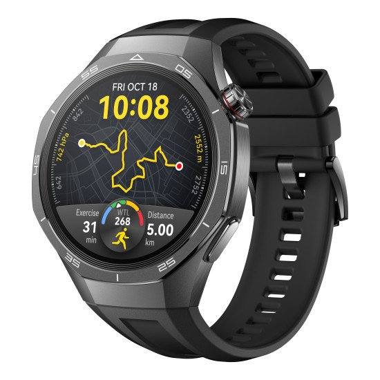 Huawei WATCH GT5 Pro 46mm 3,63 cm (1.43") AMOLED Numérique 466 x 466 pixels Noir GPS (satellite)