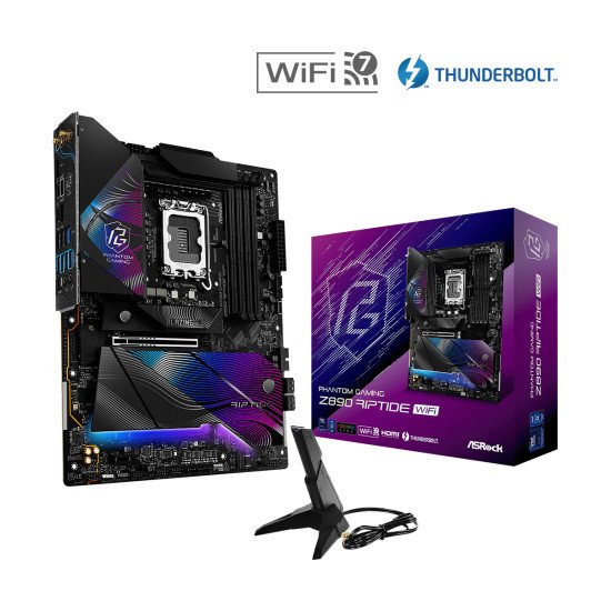 Asrock Z890 Riptide WiFi Intel Z890 LGA 1851 (Socket V1) ATX