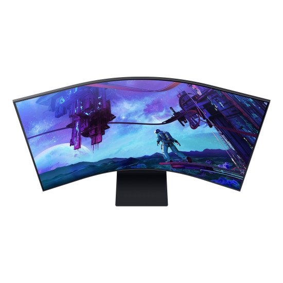 Samsung Odyssey S55CG970NU écran PC 139,7 cm (55") 3840 x 2160 pixels 4K Ultra HD LED Noir