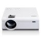 Lenco LPJ-280WH vidéo-projecteur Projecteur à focale standard LCD Blanc