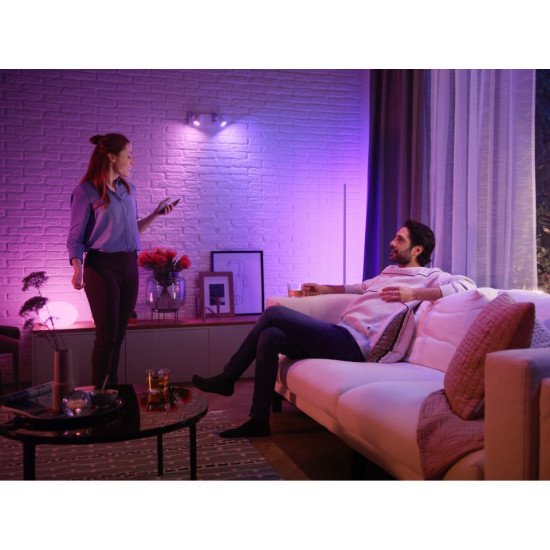 Philips Hue White and Color ambiance GU10 Spot d'éclairage intelligent 4,2 W