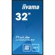 iiyama LH3241S-B2 affichage de messages En forme de kiosk 80 cm (31.5") LED 350 cd/m² Full HD Noir 24/7