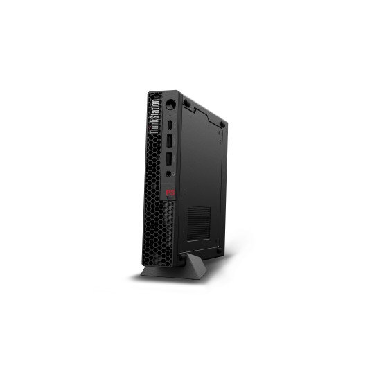 Lenovo ThinkStation P3 Intel® Core™ i7 i7-14700T 32 Go DDR5-SDRAM 1 To SSD NVIDIA Quadro T1000 Windows 11 Pro Mini PC Noir