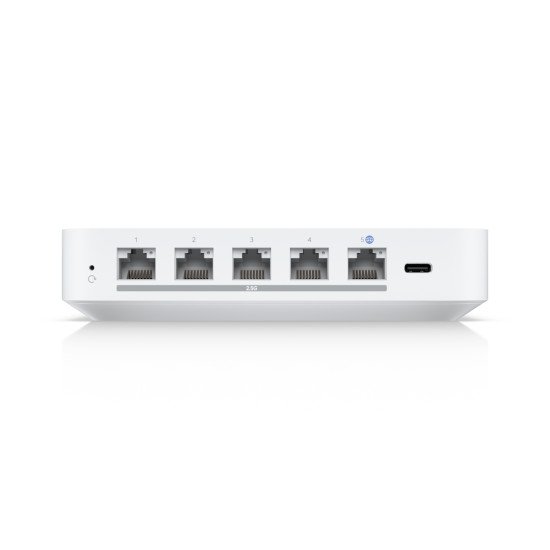 Ubiquiti Gateway Max entrée et régulateur 2500 Mbit/s