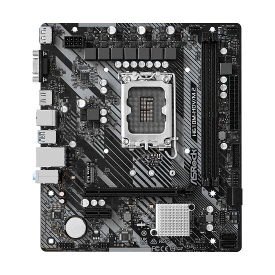 Asrock H610M-HDV/M.2 R2.0 Intel H610 LGA 1700 micro ATX