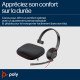 POLY Micro-casque monaural USB-C Blackwire 5210 + prise 3,5 mm + adaptateur USB-C/A (lot)