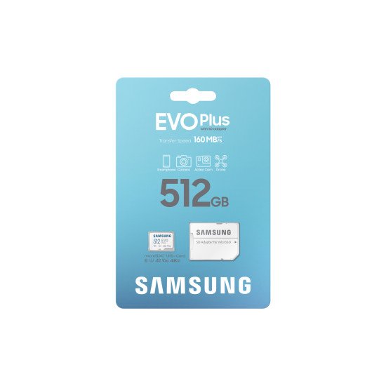 Samsung Carte MicroSD EVO Plus (2024) 512 Go