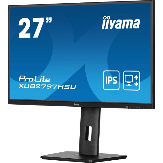 iiyama ProLite XUB2797HSU-B2 écran PC 68,6 cm (27") 1920 x 1080 pixels Full HD LED Noir