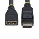 StarTech.com Câble d'Extension DisplayPort 1.4 de 3m, Câble d'Économie de Port DP 1.4, 8K 60Hz, Cordon Adaptateur d'Extension DP Mâle vers Femelle, Câble d'Extension DisplayPort, Gaine TPE, M/F