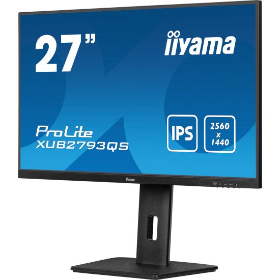 iiyama ProLite XU2793QS-B6 écran PC 54,6 cm (21.5") 2560 x 1440 pixels Full HD LED Noir